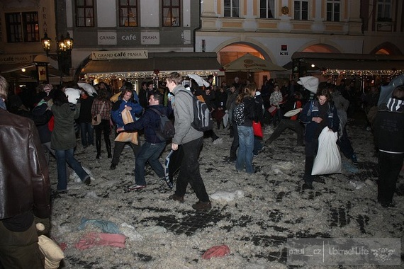 Polštářová bitka  - Praha - photo #83